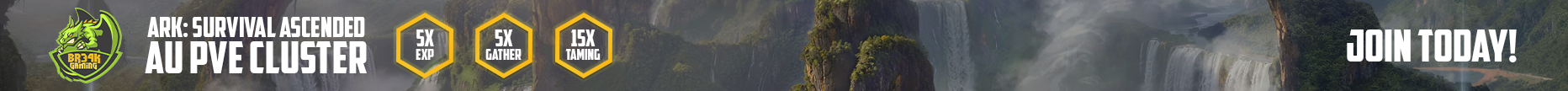[AU] BR34K THE CENTER [5x G][5x XP][15x T] banner